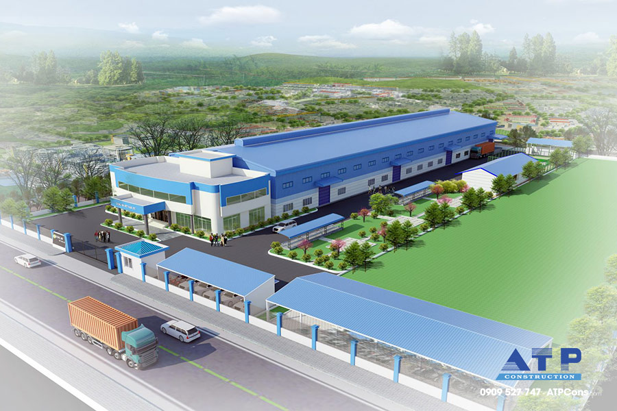 Thi công, xây dựng nhà xưởng Bình Dương