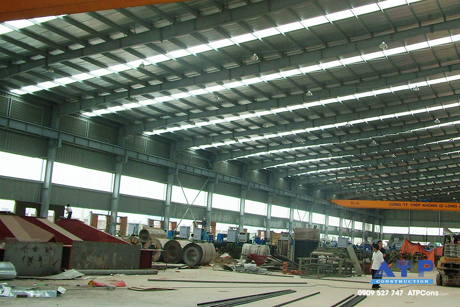 Khắc phục dột tôn sáng nhà xưởng