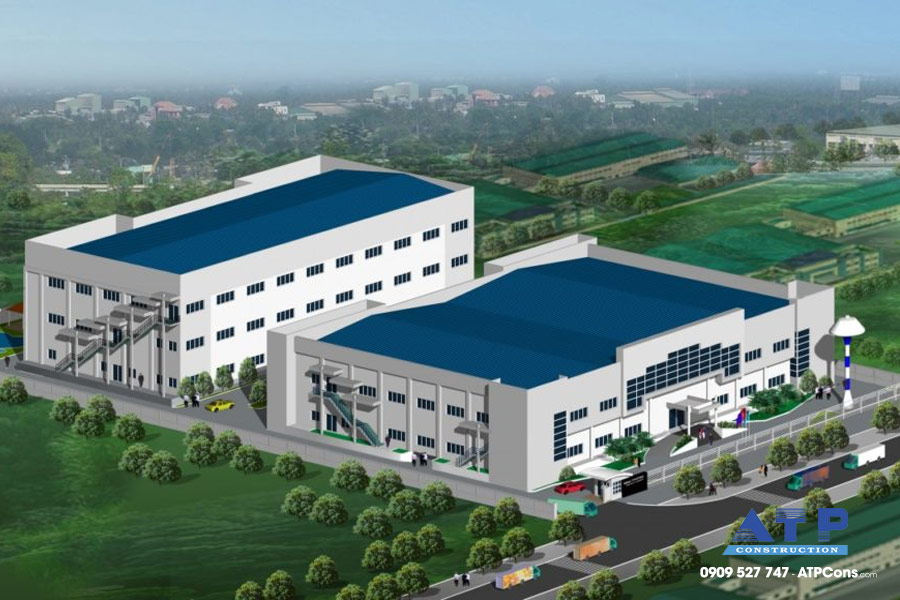 Nhà xưởng cao tầng
