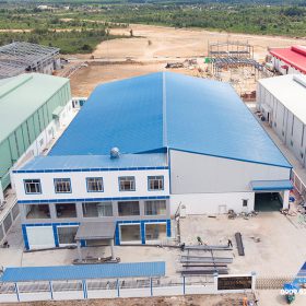 Dự toán thi công nhà xưởng