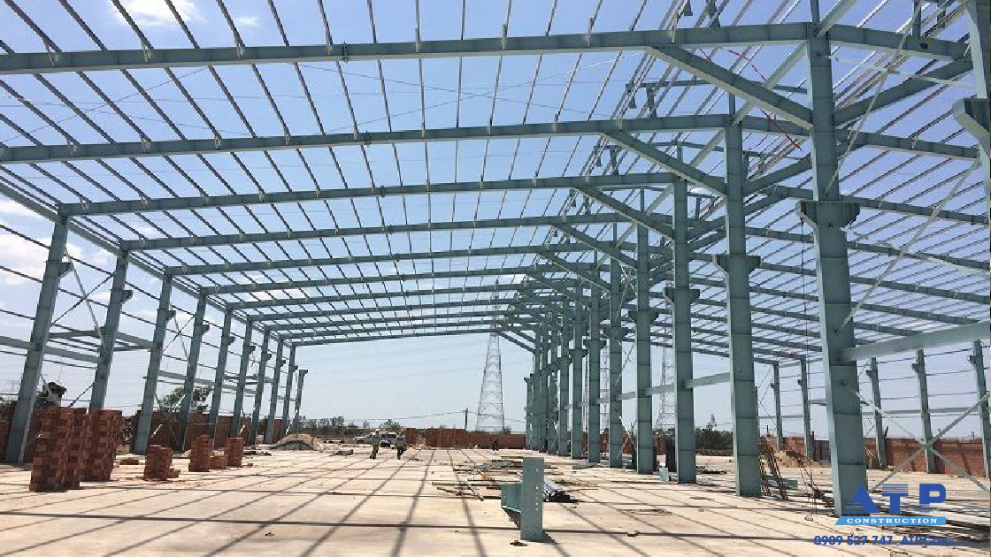 thi công phần nền móng nhà xưởng trên vùng đất yếu