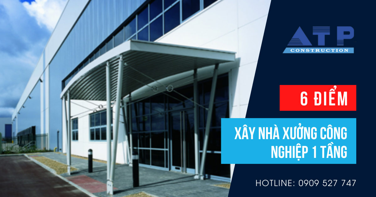 nhà xưởng công nghiệp 1 tầng