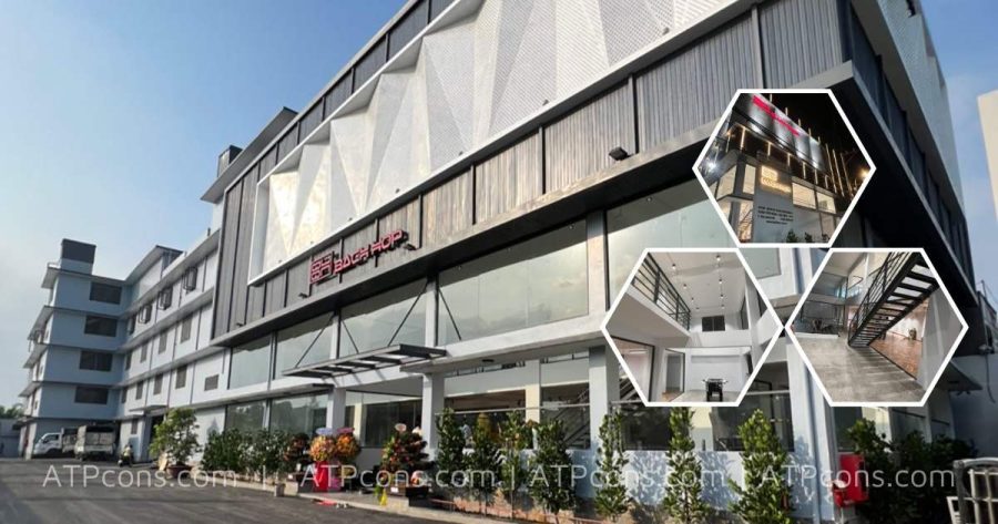 Nhà xưởng kết hợp văn phòng do ATPcons thi công cho công ty Bách Hợp tại Hóc Môn, TP.HCM