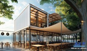 Nha Thep Tien Che Quan Cafe