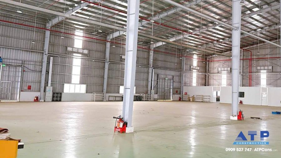 Nâng nền nhà xưởng giúp đáp ứng công năng và đảm bảo PCCC