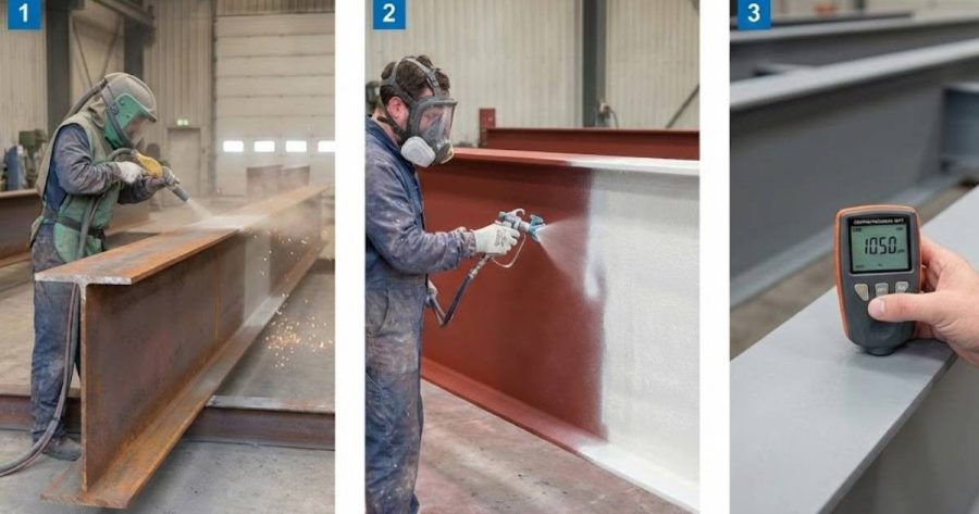 Son Chong Chay Ket Cau Thep